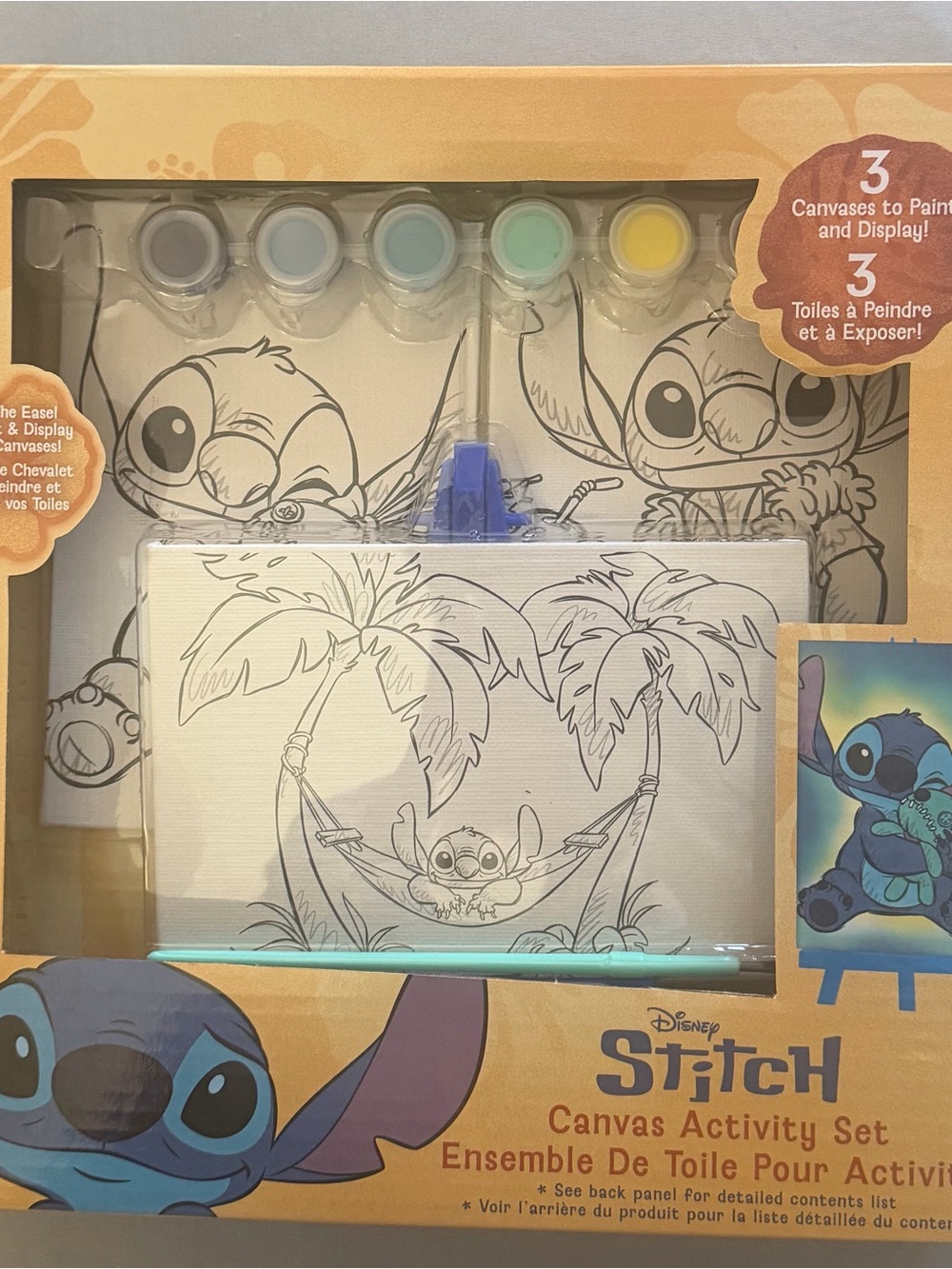 Disney Stitch Canvas Activity Set NWOT - Picture 1 of 2